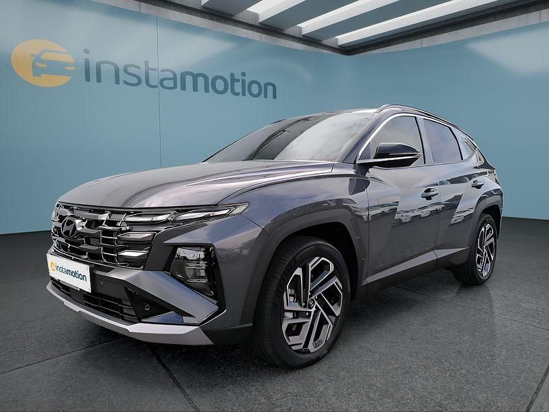 Grau Neu 2025 Hyundai Tucson SUV | 46.249 € (Teuer) - Bild 1/4