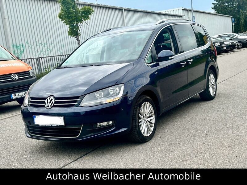 Gebraucht VW Sharan Cup 150 PS (110 kW) 2014 Blau Van / Kleinbus