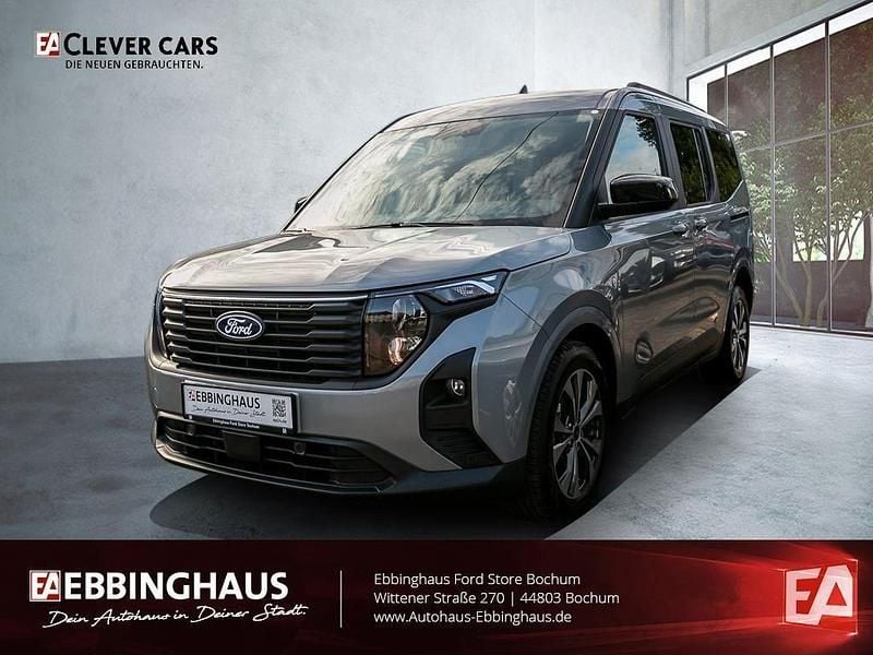 Silber Gebraucht 2024 Ford Tourneo Courier Titanium Van / Kleinbus | 27.249 € (Etwas zu teuer) - Bild 1/4