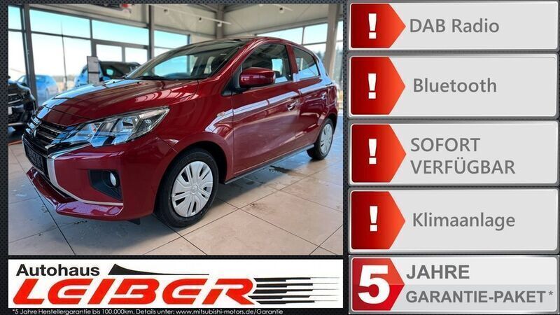 Rot Neu 2025 Mitsubishi Space Star Select Limousine | 13.500 € - Bild 1/4
