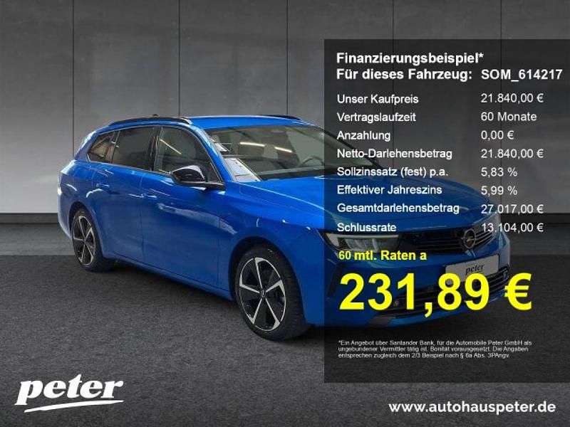 Kobalt blau () (metallic) Gebraucht 2024 Opel Astra Elegance Kombi | 21.839 € (Fairer Preis) - Bild 1/4