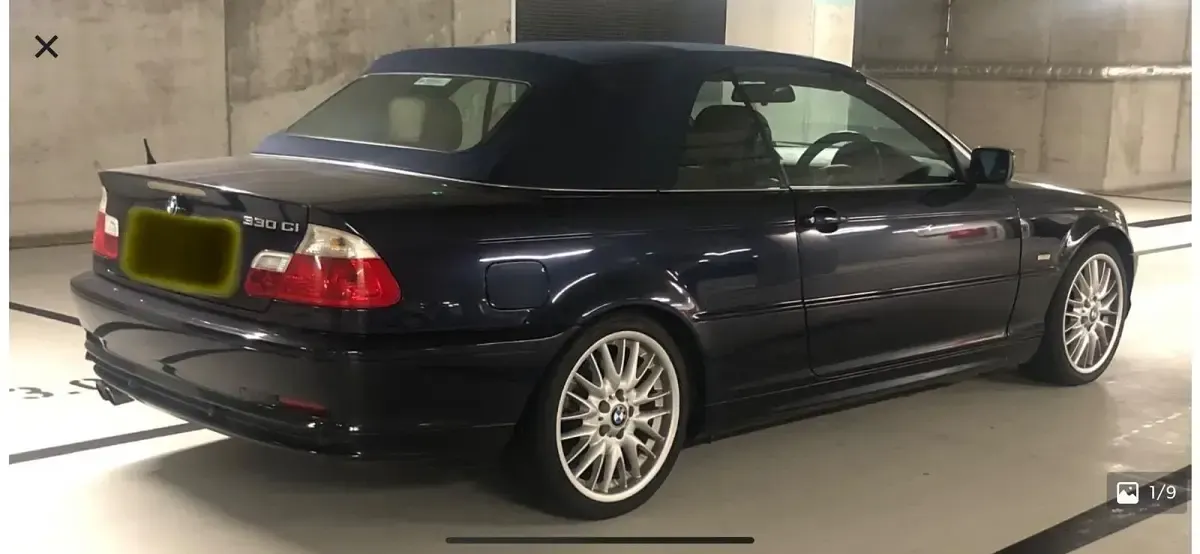 Gebraucht BMW 330 Cabriolet 231 PS (169 kW) 2003 Blau Cabrio