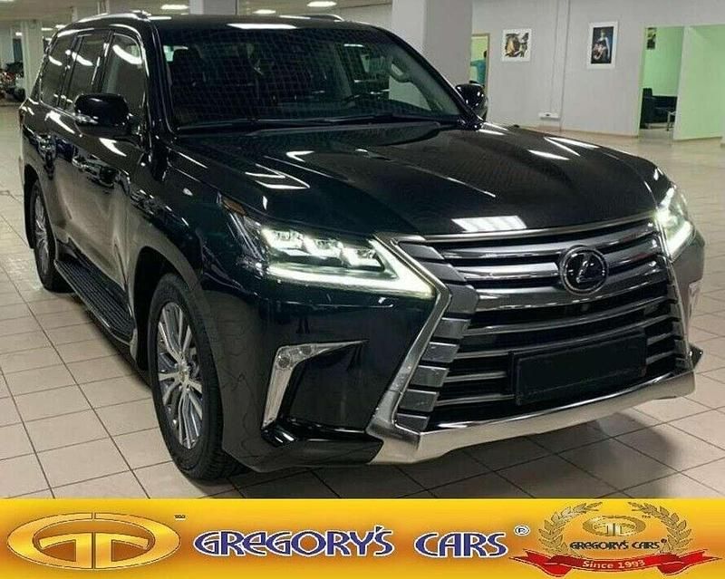Raven black metallic Gebraucht 2019 Lexus LX570 Luxury Line SUV | 104.999 € - Bild 1/4