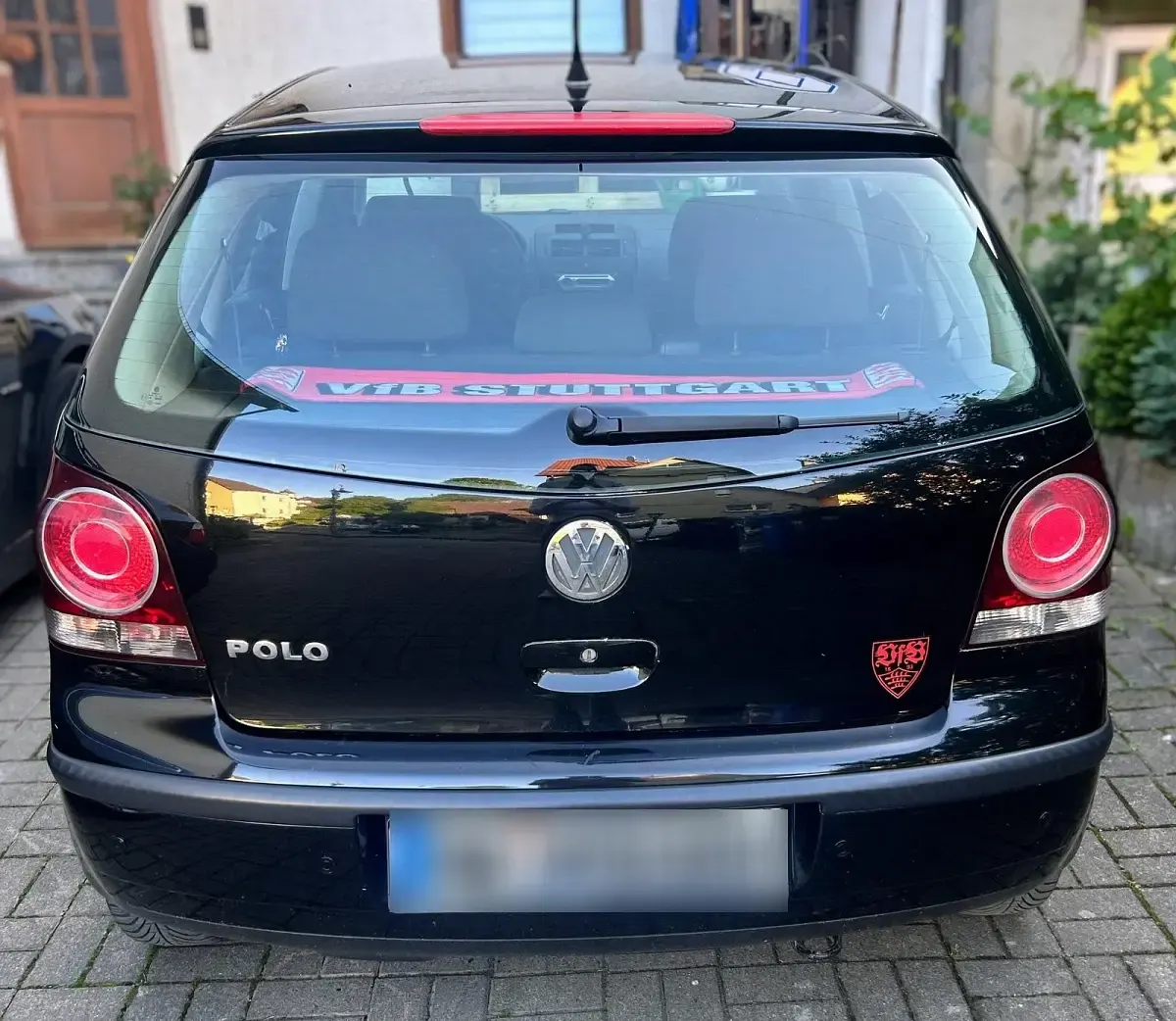 Gebraucht VW Polo 50 PS (36 kW) 2008 Schwarz Kleinwagen