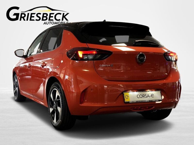Gebraucht Opel Corsa-e Elegance 100 kW (136 PS) 2023 Lackierung orange fizz/typ aus Kleinwagen