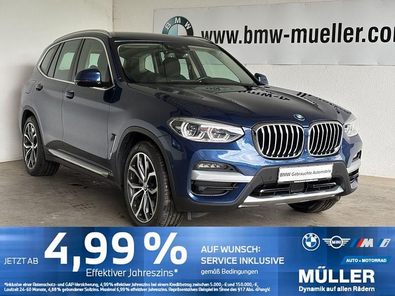Blau Gebraucht 2020 BMW X3 xLine SUV | 36.990 € (Fairer Preis) - Bild 1/4
