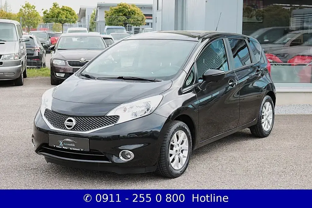 Gebraucht Nissan Note 360º 80 PS (58 kW) 2014 Schwarz Kleinwagen