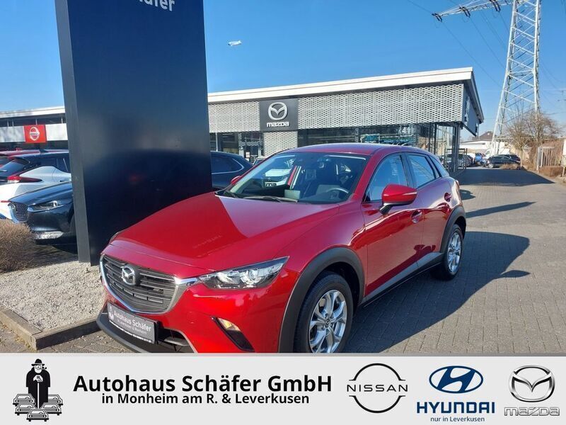 Rot Gebraucht 2021 Mazda CX-3 Basis SUV | 15.885 € (Superpreis) - Bild 1/4
