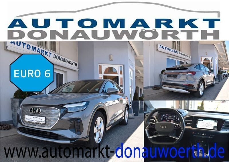 Keine angabe kieselgrau Gebraucht 2022 Audi Q4 Sportback e-tron Ambiente SUV | 37.995 € (Superpreis) - Bild 1/4