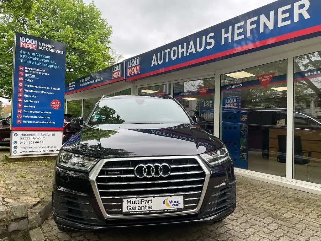 Brugt Audi Q7 S-Line 272 HK (200 kW) 2016 Sort SUV