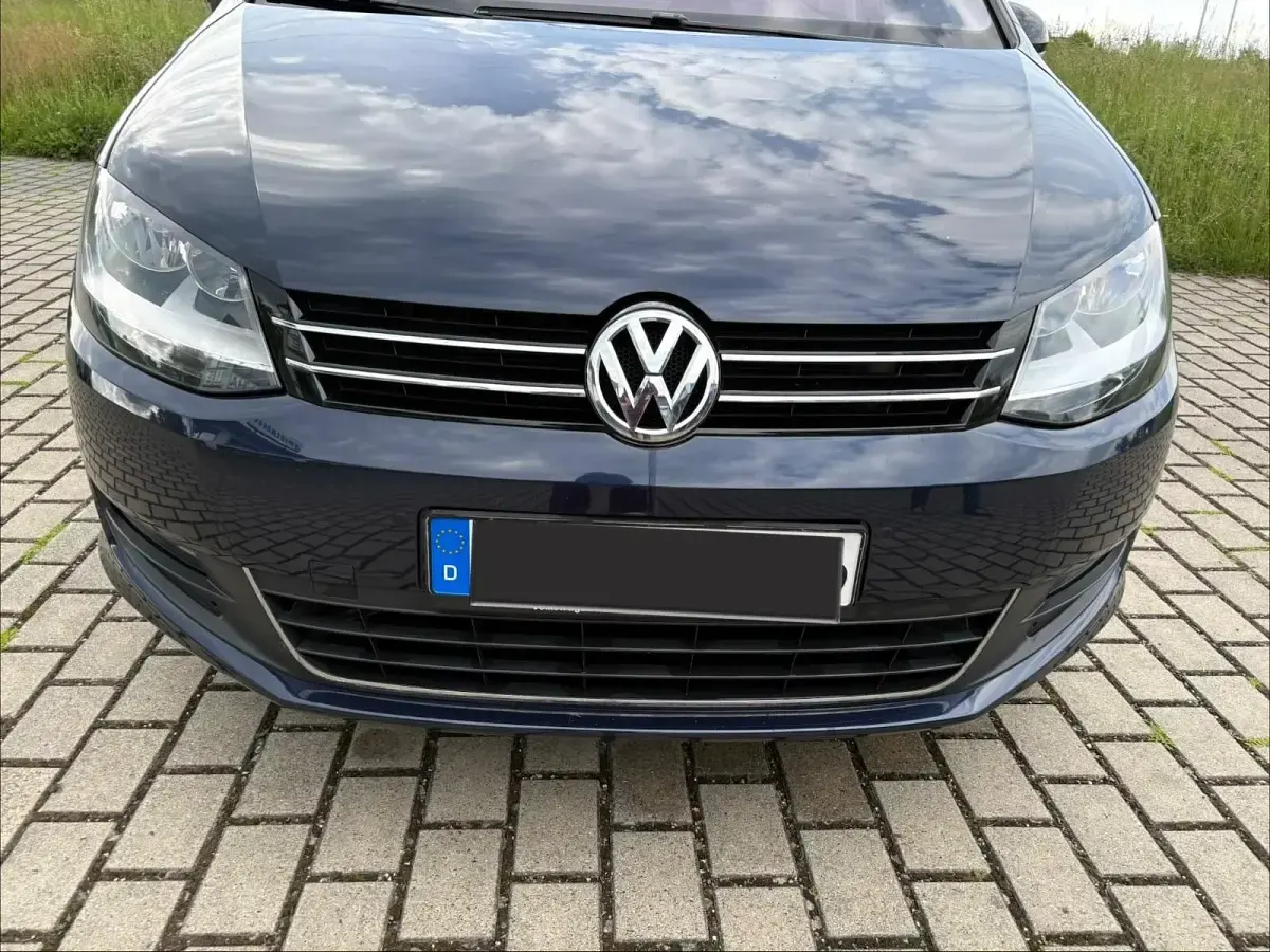 Gebraucht VW Sharan 140 PS (102 kW) 2012 Blau Van / Kleinbus