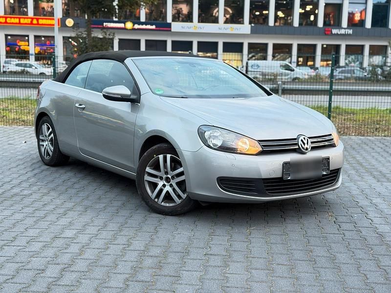 Silber Gebraucht 2011 VW Golf Cabriolet Cabrio | 4.450 € (Fairer Preis) - Bild 1/4