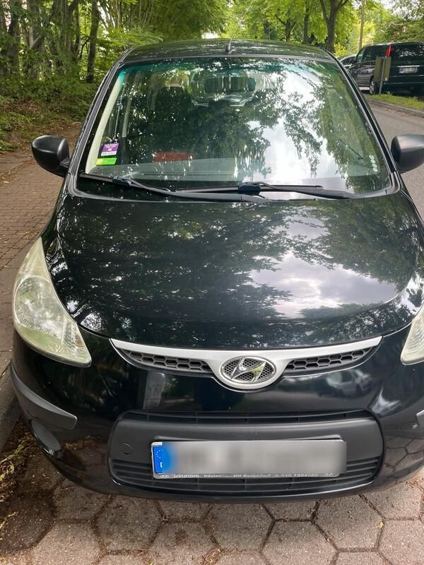 Schwarz Gebraucht 2008 Hyundai i10 Kleinwagen | 1.900 € - Bild 1/4