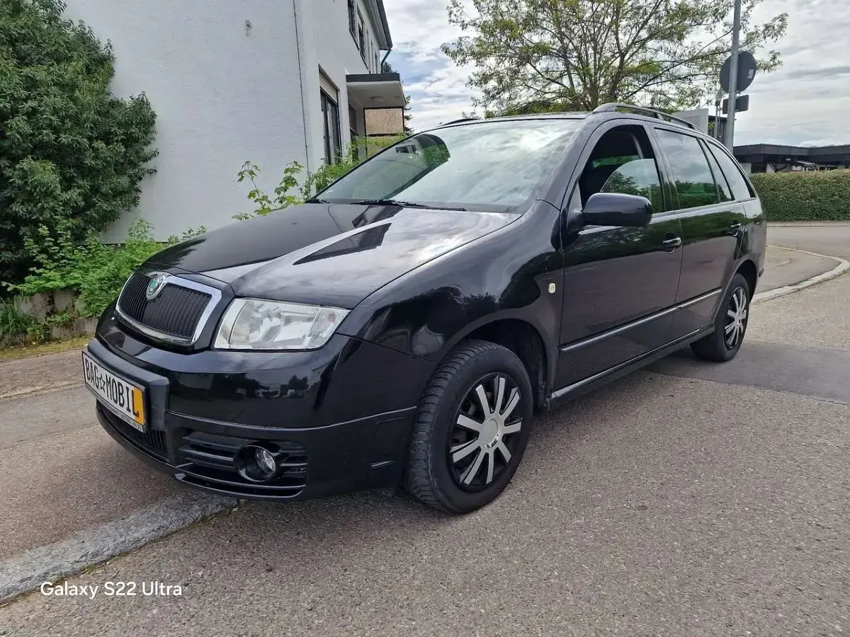 Gebraucht Skoda Fabia Elegance 101 PS (74 kW) 2007 Schwarzmetallic Kombi