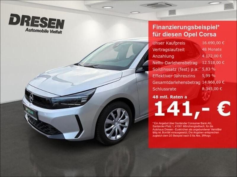 Gebraucht Opel Corsa Edition 101 PS (74 kW) 2024 Silber Kleinwagen