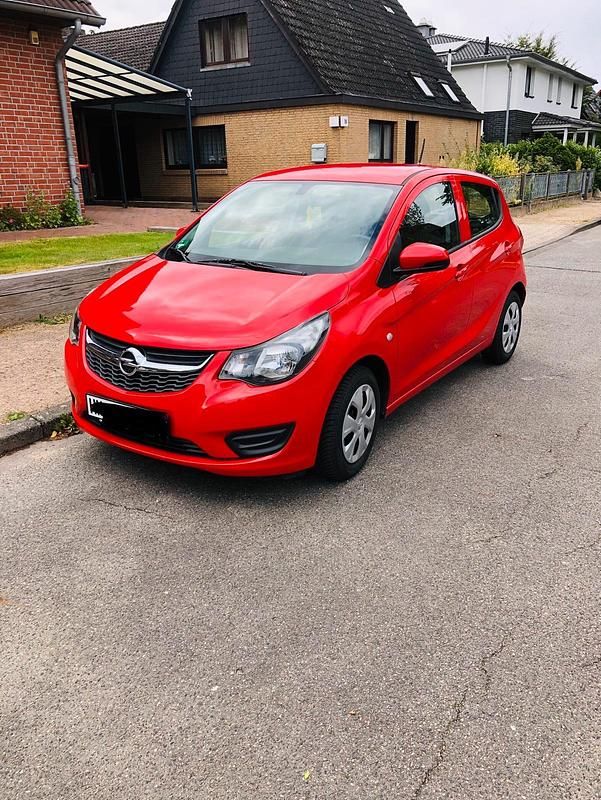 Rot Gebraucht 2016 Opel Karl Edition Kleinwagen | 5.800 € (Guter Preis) - Bild 1/4