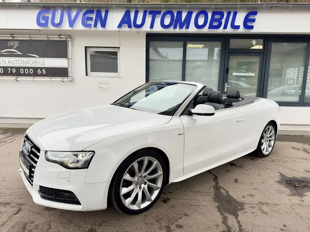 Gebraucht Audi A5 Cabriolet S-Line 190 PS (139 kW) 2016 Weiß Cabrio