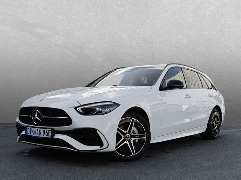 Weiß Gebraucht 2024 Mercedes C300e Advanced Plus Limousine | 44.970 € (Fairer Preis) - Bild 1/4