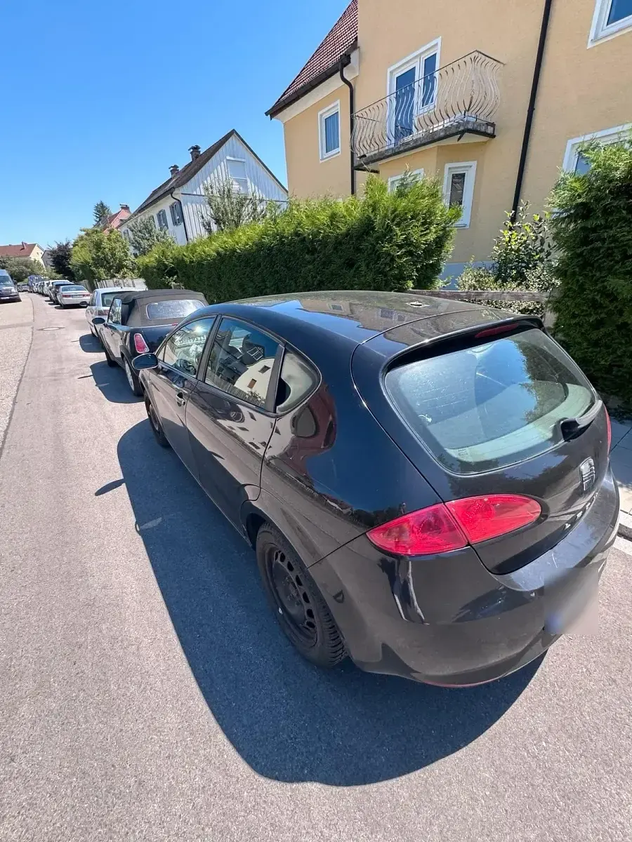 Gebraucht Seat Leon Comfort 102 PS (75 kW) 2008 Schwarz Kleinwagen