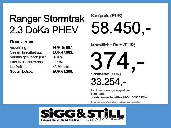 Nowe Ford Ranger 281 KM (206 kW) 2025 Szary Pickup