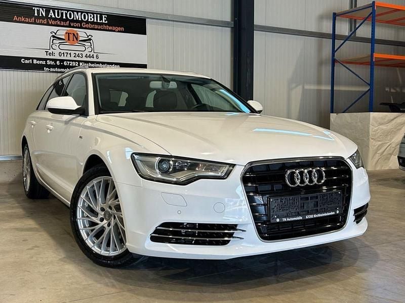 Weiß Gebraucht 2013 Audi A6 S-Line Kombi | 11.800 € (Guter Preis) - Bild 1/4
