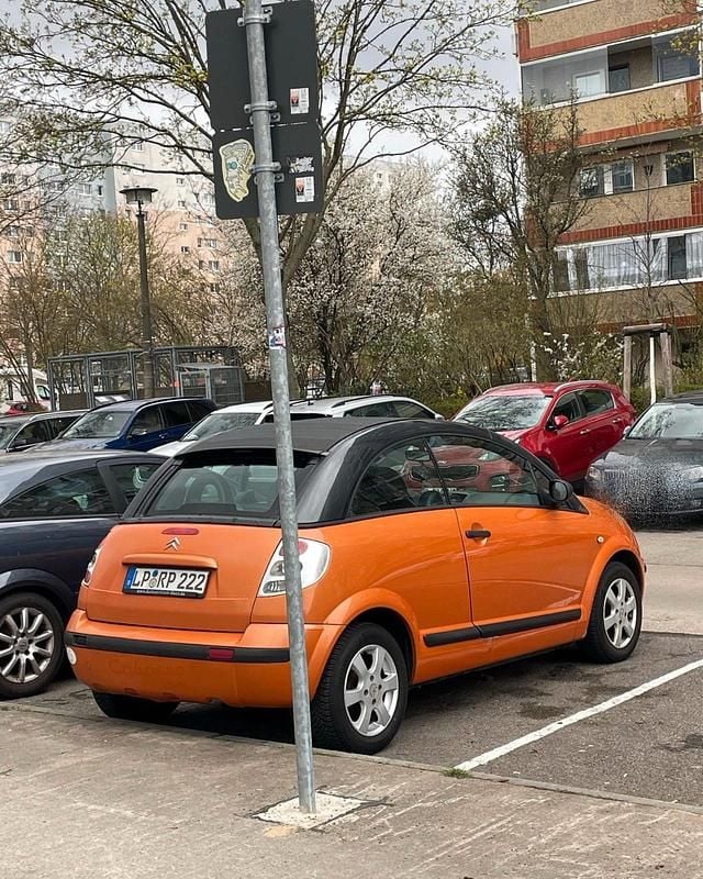 Gebraucht Citroën C3 Pluriel 73 PS (53 kW) 2006 Orange Cabrio
