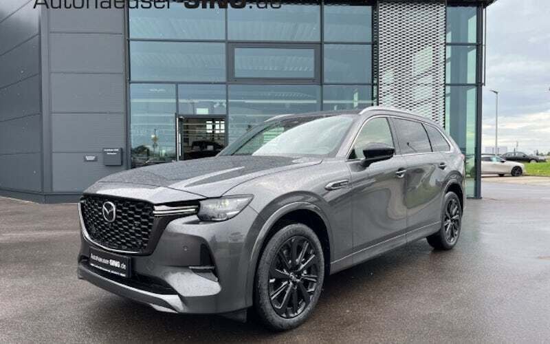 Grau Neu 2025 Mazda CX-80 Homura-Line SUV | 57.990 € (Guter Preis) - Bild 1/4