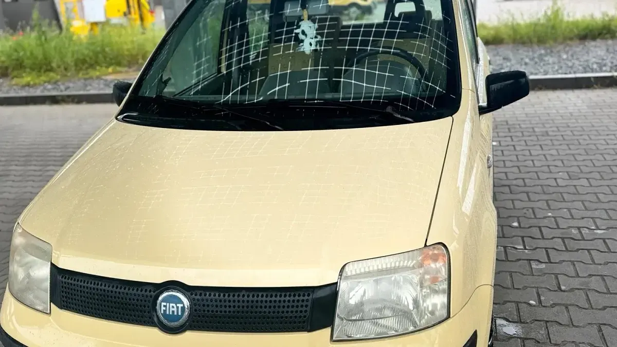 Gebraucht Fiat Panda 54 PS (39 kW) 2005 Gelb Kleinwagen