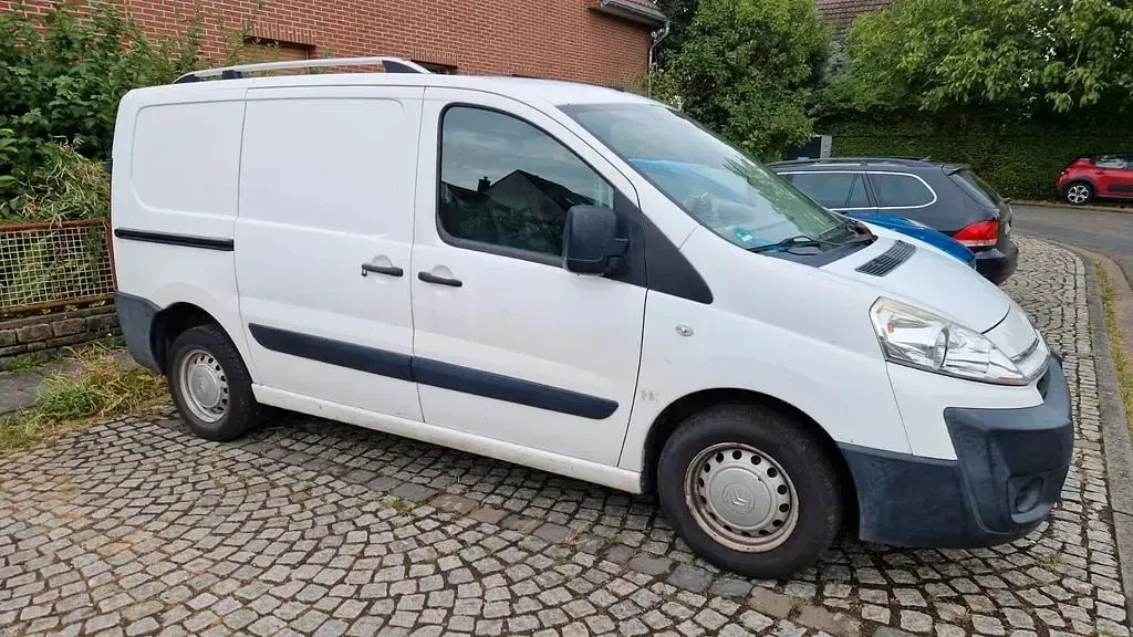 Gebraucht Citroën Jumpy 90 PS (66 kW) 2011 Weiß Van / Kleinbus