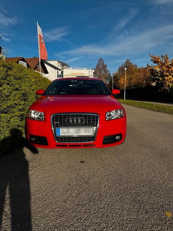 Rot Gebraucht 2007 Audi A3 S-Line Limousine | 6.999 € (Superpreis) - Bild 1/4
