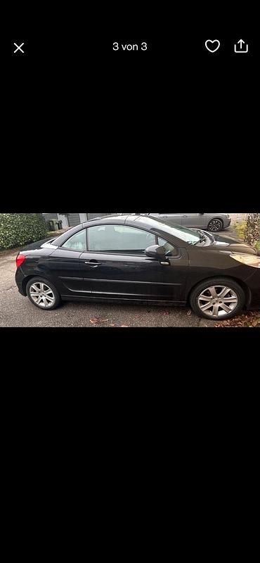 Gebraucht Peugeot 207 CC 120 PS (88 kW) 2009 Schwarz Cabrio