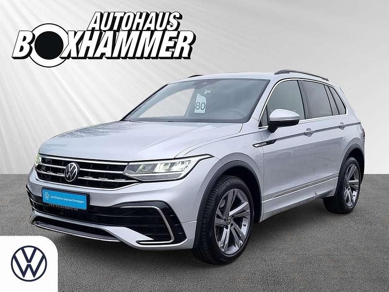Reflexsilber metallic Gebraucht 2023 VW Tiguan R-line SUV | 39.870 € (Fairer Preis) - Bild 1/4