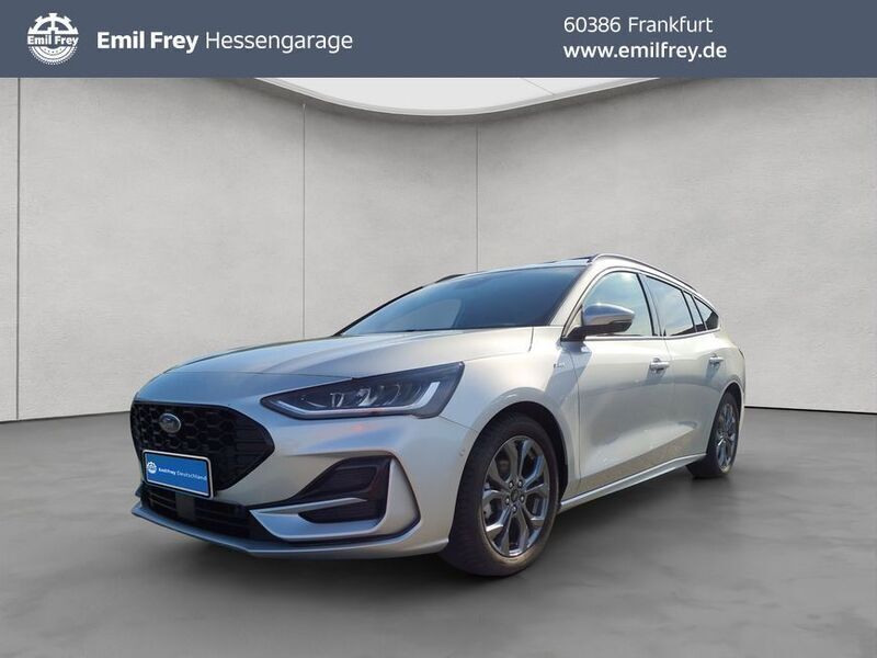 Moondust silber metallic Gebraucht 2023 Ford Focus ST-Line X Kombi | 23.750 € (Fairer Preis) - Bild 1/4