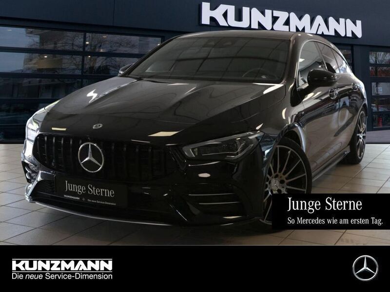 Kosmosschwarz metallic Gebraucht 2020 Mercedes CLA35 AMG Shooting Brake AMG Kombi | 35.530 € (Fairer Preis) - Bild 1/4