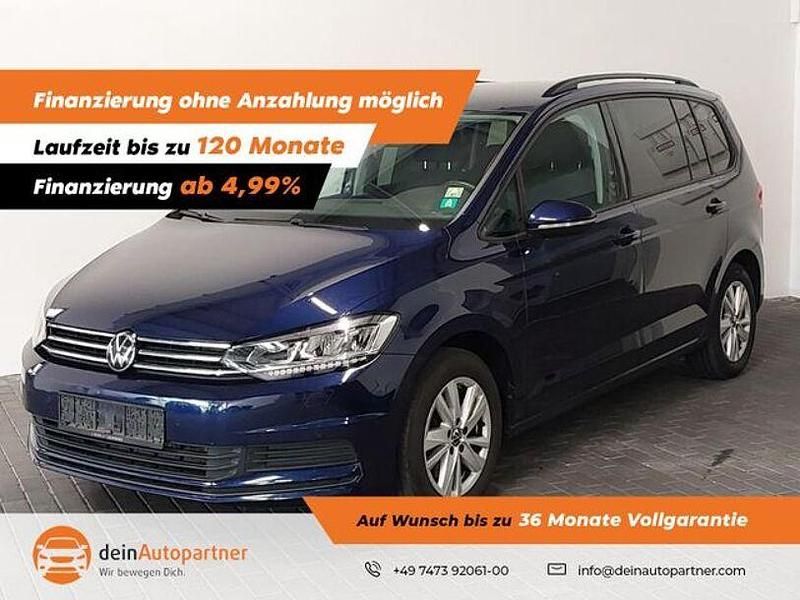 Gebraucht VW Touran Comfortline 150 PS (110 kW) 2023 Atlantik blue Van / Kleinbus