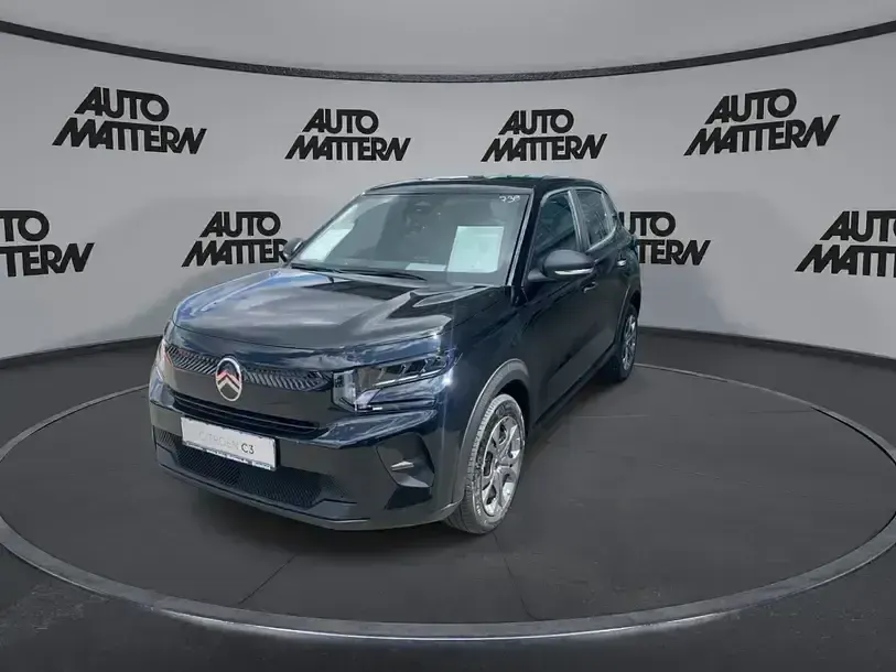 Gebraucht Citroën C3 101 PS (74 kW) 2025 Schwarz Kleinwagen