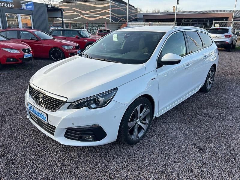 Gebraucht Peugeot 308 SW Allure GT-Line 131 PS (96 kW) 2019 Blanc nacre Kombi