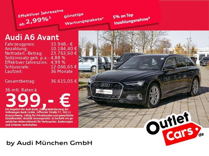 Gebraucht Audi A6 Advanced Plus 299 PS (219 kW) 2023 Brillantschwarz Kombi