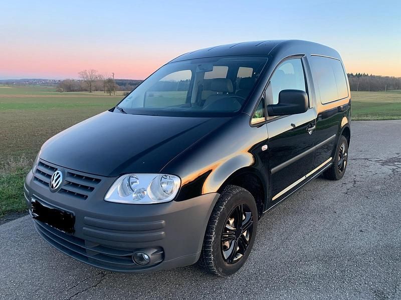Gebraucht VW Caddy 75 PS (55 kW) 2010 Schwarz Van / Kleinbus