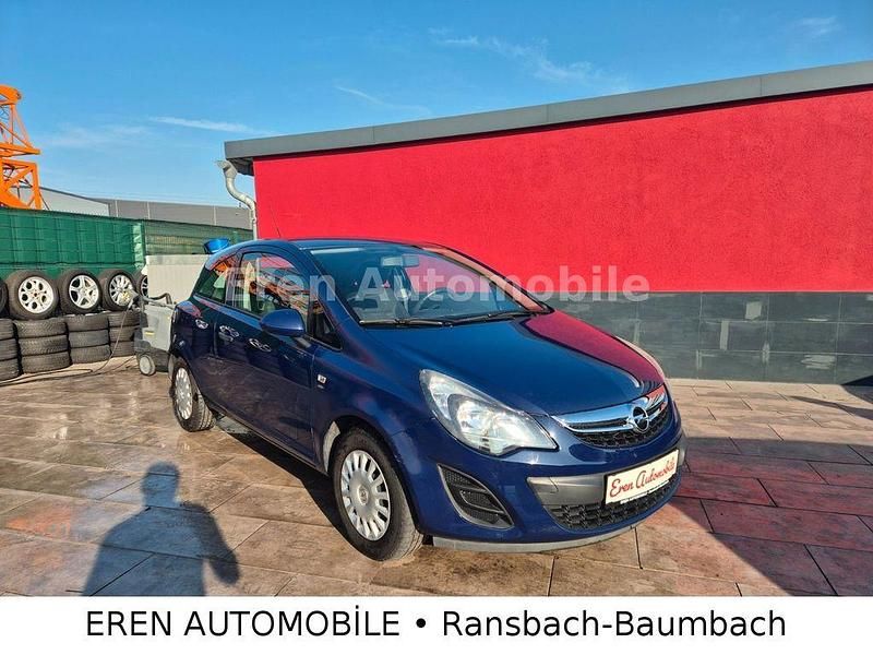 Blau Gebraucht 2014 Opel Corsa Selection Kleinwagen | 2.976 € (Guter Preis) - Bild 1/4