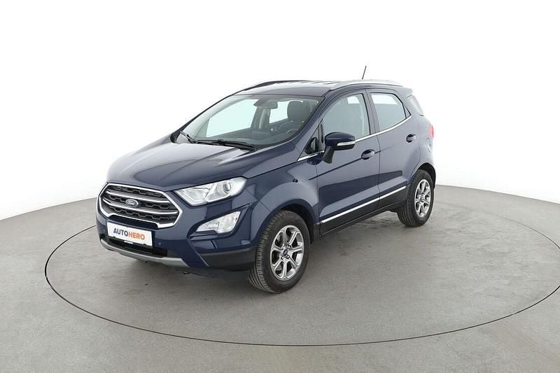 Blau Gebraucht 2018 Ford Ecosport Titanium SUV | 13.800 € (Fairer Preis) - Bild 1/3