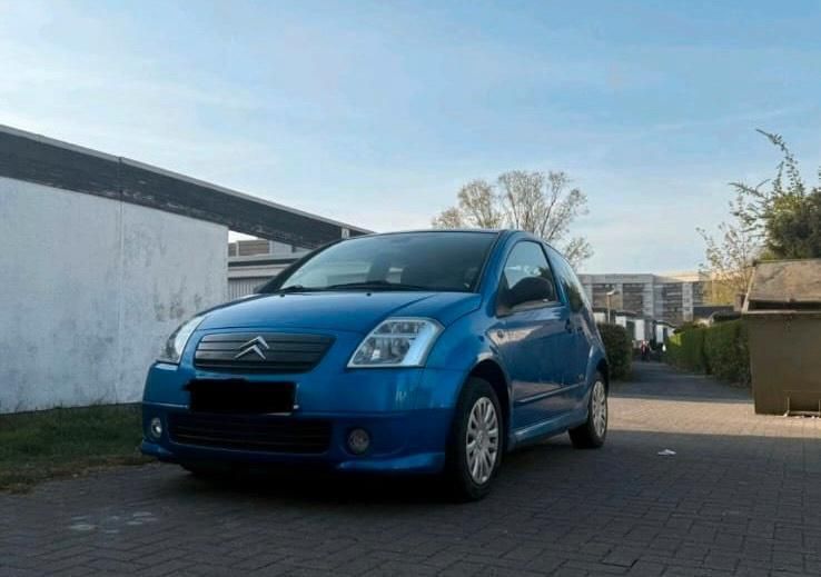 Blau Gebraucht 2006 Citroën C2 Kleinwagen | 550 € (Superpreis) - Bild 1/4