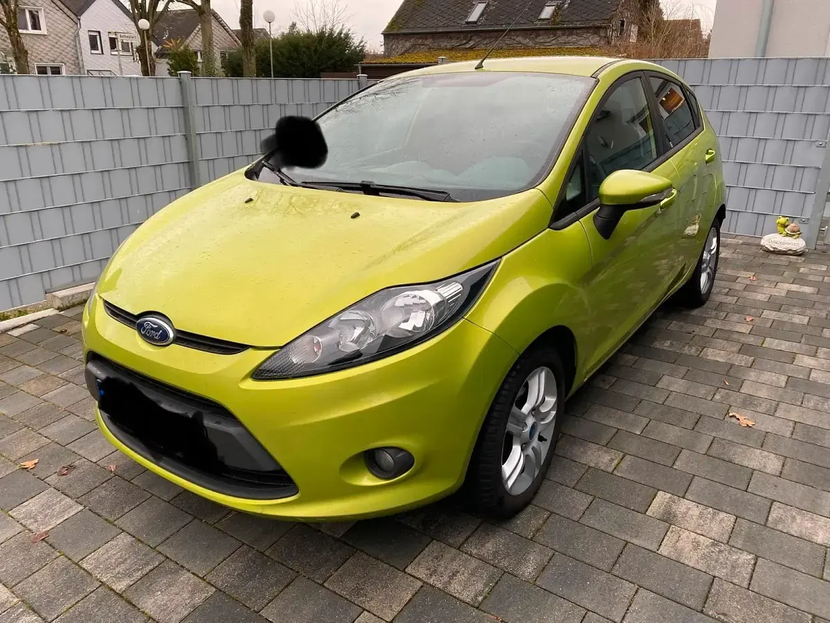 Gebraucht Ford Fiesta Viva 82 PS (60 kW) 2011 Grün Kleinwagen