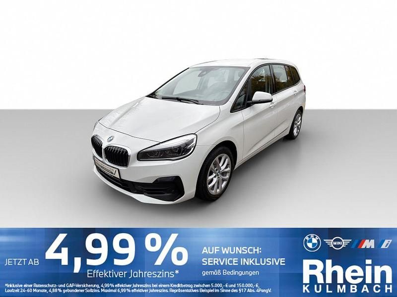 Weiß Gebraucht 2022 BMW 218 Gran Tourer Advantage Van / Kleinbus | 21.420 € (Etwas zu teuer) - Bild 1/4