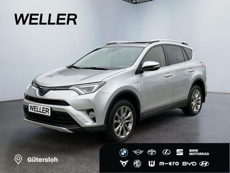 Silber Gebraucht 2016 Toyota RAV4 Hybrid Executive SUV | 22.980 € (Fairer Preis) - Bild 1/3