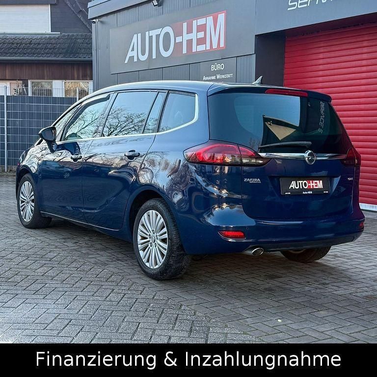 Gebraucht Opel Zafira Tourer Innovation 131 PS (96 kW) 2015 Blau Van / Kleinbus