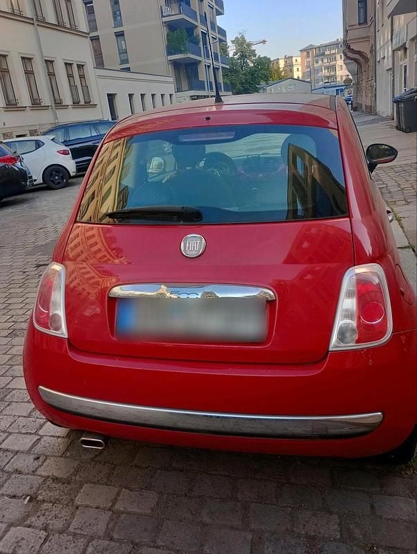 Gebraucht Fiat 500 Lounge 69 PS (50 kW) 2011 Rot Kleinwagen