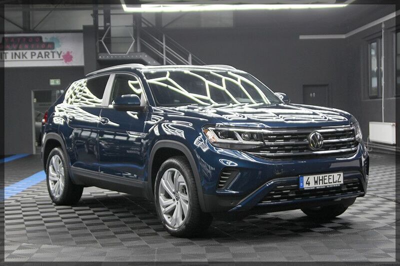 Blau Gebraucht 2021 VW Atlas Sport SUV | 36.499 € - Bild 1/4