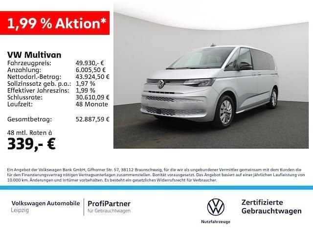 Silber Gebraucht 2024 VW T7 Life Van | 49.930 € (Superpreis) - Bild 1/3