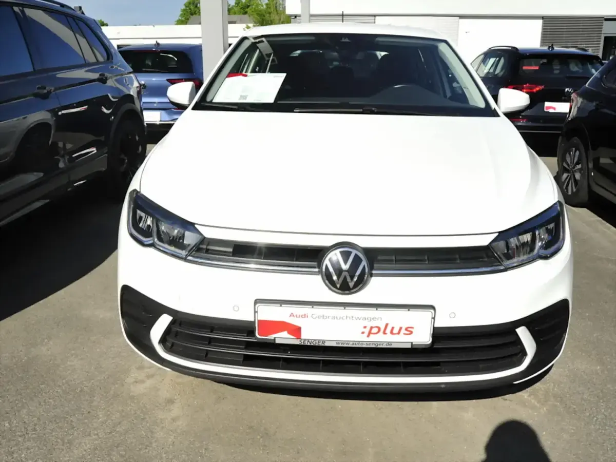 Gebraucht VW Polo Life 80 PS (58 kW) 2022 Weiß Kleinwagen